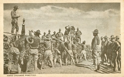 Esercito usa pratica - pratica, granata